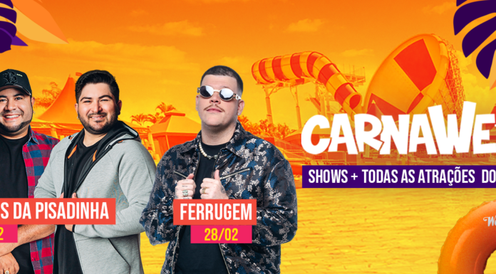 Wet´n Wild faz a folia com Barões da Pisadinha em suas piscinas.