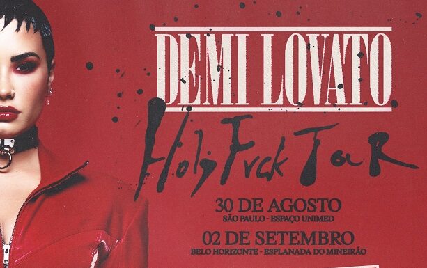 Demi Lovato anuncia dois shows da turnê HOLY FVCK TOUR no Brasil