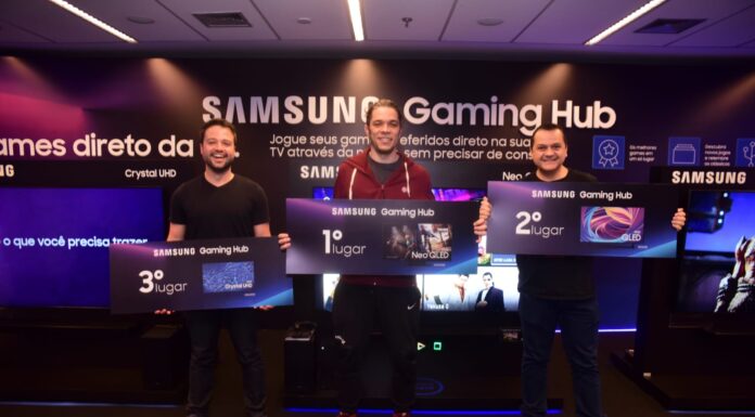 Samsung lança Gaming Hub em campeonato incrível com grande prêmio.