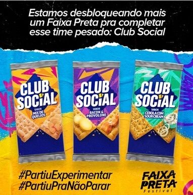 Club Social patrocina Faixa Preta Festival em prol da periferia