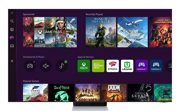 Samsung inova com plataforma gamer nas nuvens para Smart TVs.
