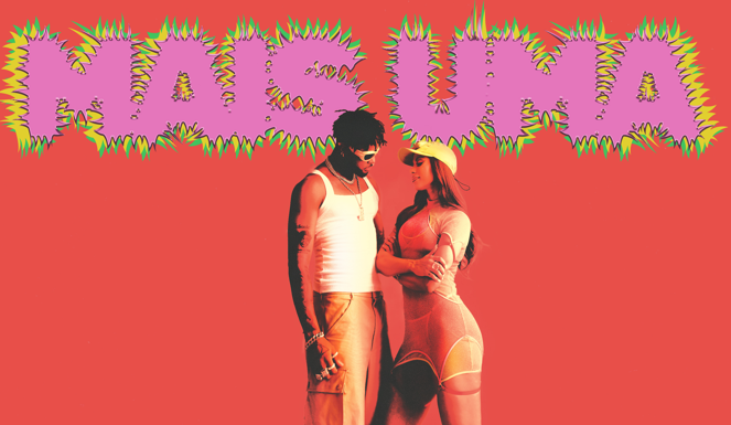 Zaac e Anitta lançam o “Mais Uma” música juntos.