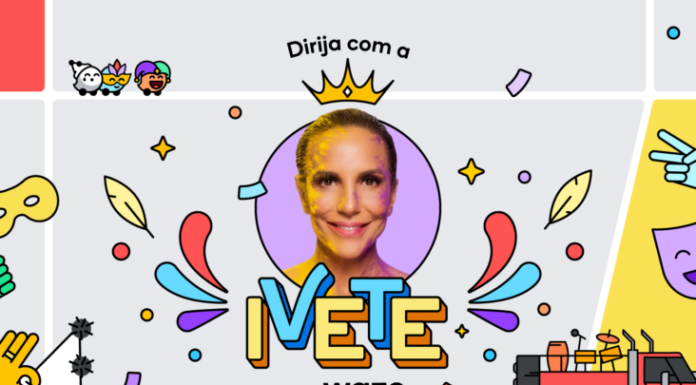 Ivete Sangalo solta a voz no Waze para o Carnaval
