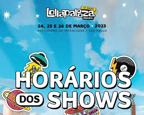 Lollapalooza Brasil divulga horários dos shows