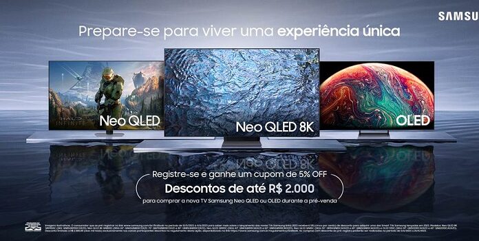 Smart TVs Samsung 2023, aproveite descontos exclusivos!