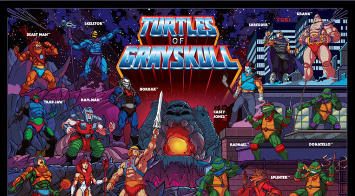 Masters of the Universe e Tartarugas Ninja se unem em brinquedos