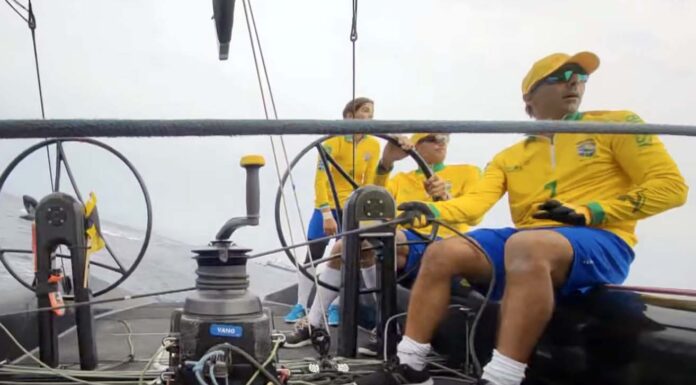 Brasil estreia na Copa do Mundo da Vela
