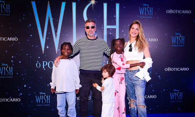 Giovanna Ewbank, Bruno Gagliasso e outros famosos na pré-estreia Wish: O Poder dos Desejos