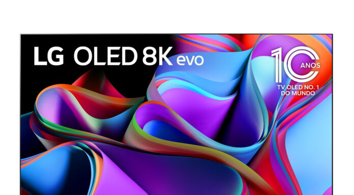 LG revoluciona o mercado com a chegada da TV OLED 8K no Brasil