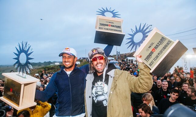 Pedro Scooby e Lucas Chumbo conquistam o título do Tudor Nazaré Big Wave Challenge