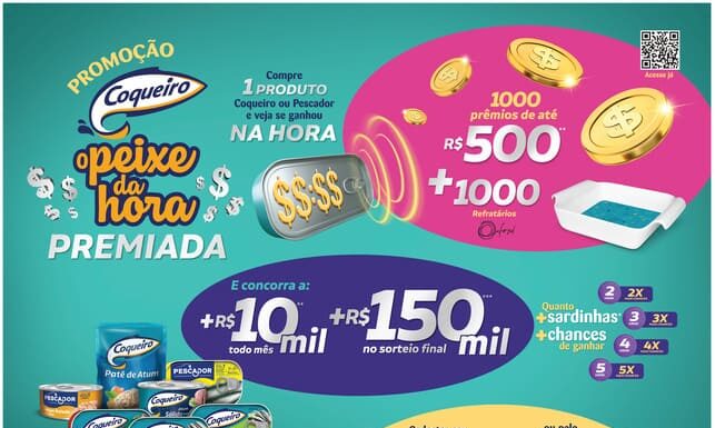 Coqueiro lança promoção de Quaresma com prêmios incríveis