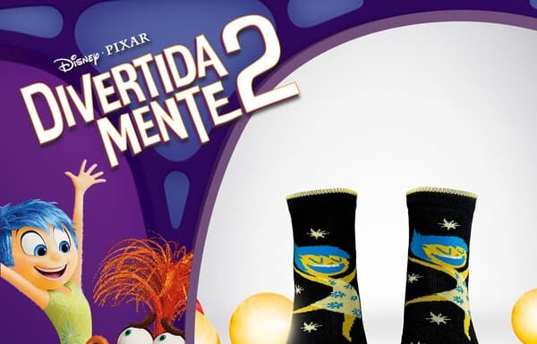 Lupo lança coleção de meias infantis inspiradas em Divertida Mente 2