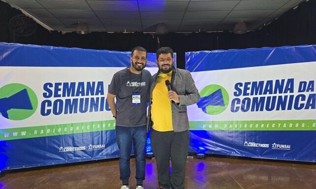 Rick Nóbrega brilha na 7ª Semana da Comunicação da Rádio Web Conectados