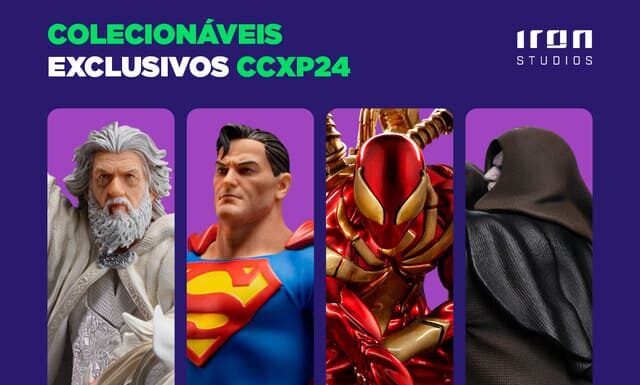 Iron Studios anuncia exclusivos para CCXP24!