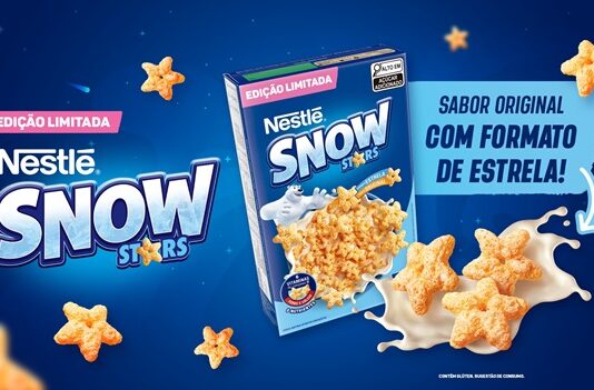 Nestlé com Snow Flakes lança edição especial em formato de estrela!