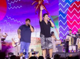 Matheus & Kauan encerram turnê Praiou de 2024 em Goiânia na Arena Multiplace