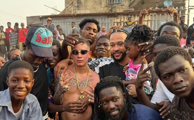 Mc Hariel e Memphis Depay juntos na África!