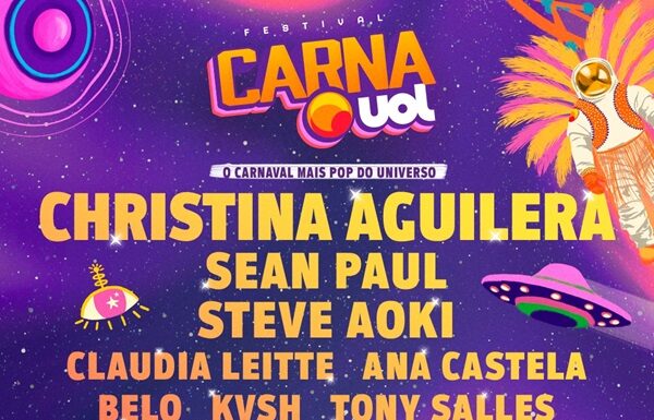CarnaUOL 2025: Christina Aguilera, Sean Paul e muito mais!