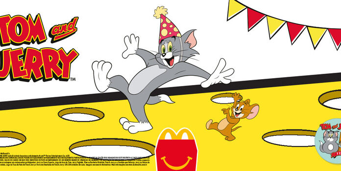 McLanche Feliz: Tom & Jerry chegam com brinquedos colecionáveis cheios de nostalgia!