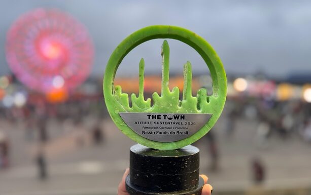 NISSIN conquista prêmio The Town Atitude Sustentável 2025 pelo segundo ano