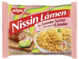 Nissin lança novo Lámen sabor Lombo Suíno com toque de Limão