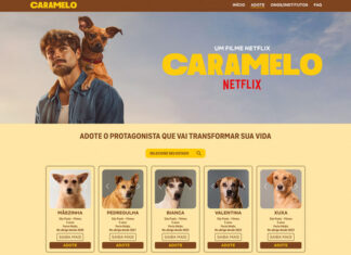 Netflix lança campanha de adoção de cães inspirada no filme “Caramelo”