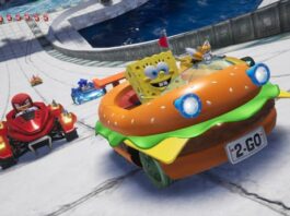 Bob Esponja invade Sonic Racing CrossWorlds com pacote especial