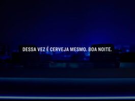 Bonner recebe homenagem da Amstel no último Jornal Nacional
