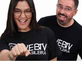 Bate papo com Tati Martins e Marcelo da WebTVBrasileira sobre fofocas, TV 3.0 e comunidade unida há anos. Assista!