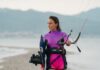 Vivo surfa na onda do kitesurfe e anuncia Bruna Kajiya e Bruno Lobo