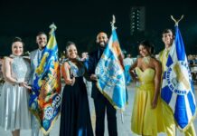 Amstel desfila com Águia de Ouro no Carnaval de SP