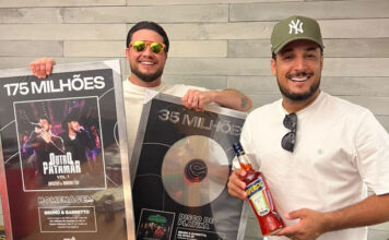 Bruno & Barretto batem recorde e conquistam Platina