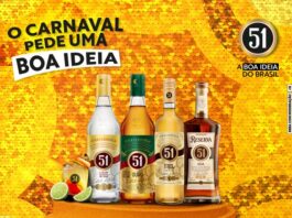 Cachaça 51 e Chandon lançam drink exclusivo no Camarote Bar Brahma