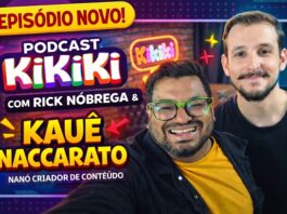 Podcast KiKiKi com Rick Nóbrega: influenciador Kauê Naccarato revela como monetizou antes dos 10K e encara a correria da vida real, Assista!