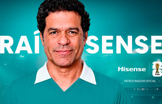 Hisense sorteia viagens para a Copa 2026 e TVs QLED no Brasil.