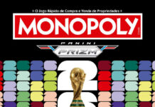 MONOPOLY da Copa 2026 chega insano com cartas Panini