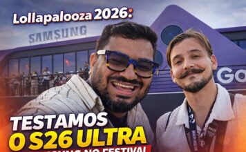 Galaxy S26 Ultra domina o Lollapalooza 2026: DeuClick vive experiência insana com Skrillex, roda-gigante e muito zoom. Assista!