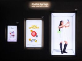 Samsung lança Spatial Signage e revoluciona vitrines 3D