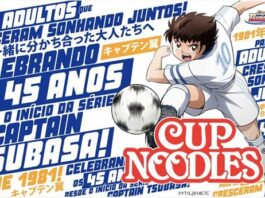 Cup Noodles e Captain Tsubasa: Nissin lança edição limitada