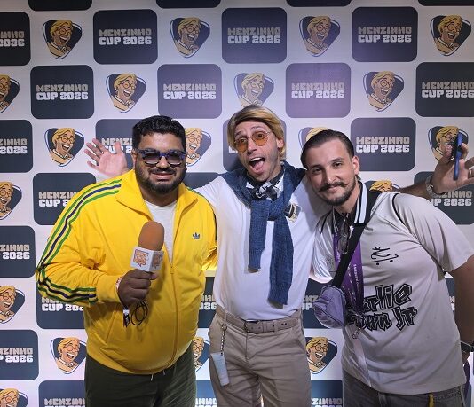 Menzinho Cup 2026: resenha com Cocielo, Gonze, Jonas, Sandro Dias, beach tennis e encontro de gigantes da internet em SP. Assista!