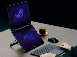 ROG lança notebook gamer com DUAS telas OLED