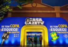 Casa CazéTV promete transformar os jogos do Brasil em um festival