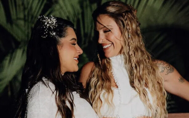 Lauana Prado e Tati Dias celebram pré-wedding no litoral de São Paulo