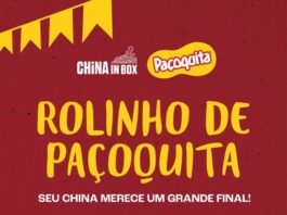Paçoquita e China in Box se unem em collab inédita e lançam harumaki