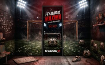 Escape Time e Placar criam sala temática digna de Copa do Mundo