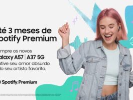 Samsung oferece 3 meses de Spotify Premium grátis na compra Galaxy A