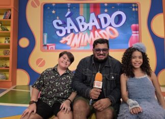 Visitamos o SBT para conhecer a nova geração do Sábado Animado com Walentina e Theo. Assista!