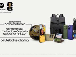 Motorola entra no clima da Copa do Mundo FIFA 2026