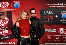 KitKat leva fãs para área VIP do Rock in Rio 2026