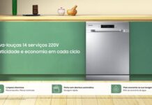 Samsung quer salvar suas mãos geladas na cozinha com lava-louças